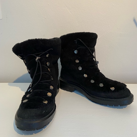 Aquaitalia Suede & Sheepskin Boots - Picture 9 of 9